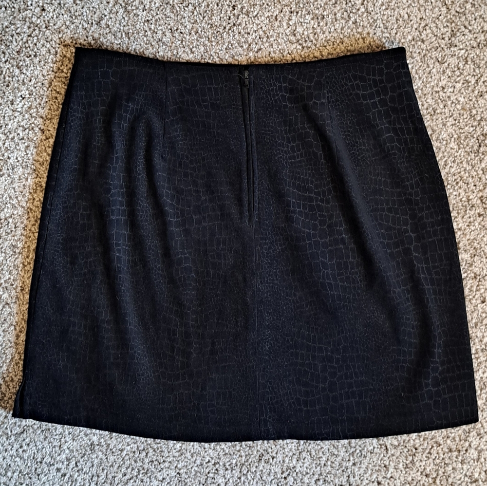 Vintage Exact Change 90s Y2K Women's Black Skirt Size 11 - Picture 6 of 6